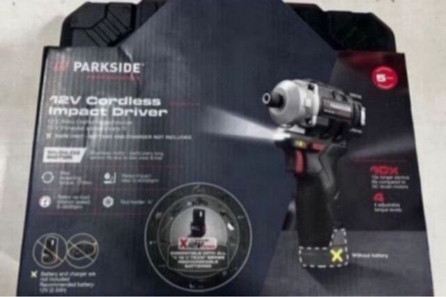 Atornillador de impacto Parkside 12V PERFORMANCE