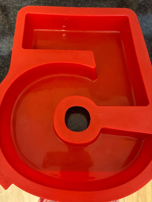 Stampo in silicone numero 5 e 6