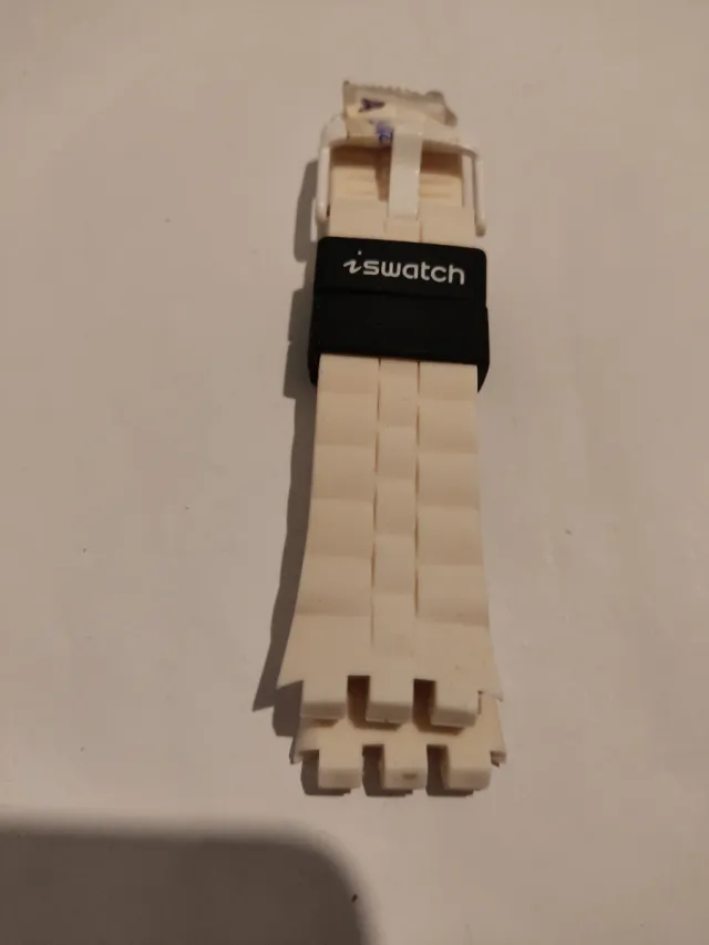 Correa Swatch Negra y Blanca