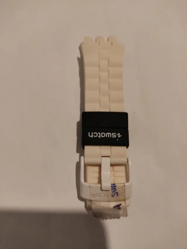 Correa Swatch Negra y Blanca