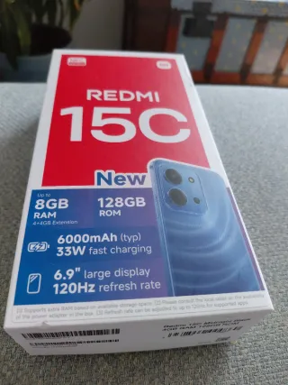 Xiaomi redmi 15c Casi nuevo. Regalo funda