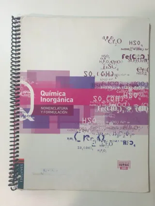 QUÍMICA LATORRE NOMENCLATURA – 5 € (bachillerato)