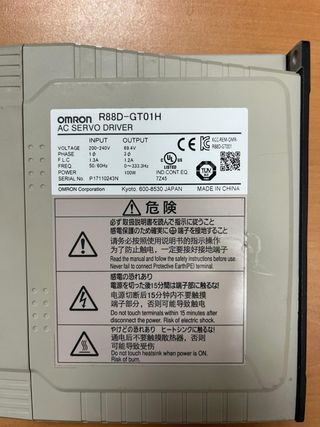 OMRON R88D-GT01H AC SERVO DRIVER