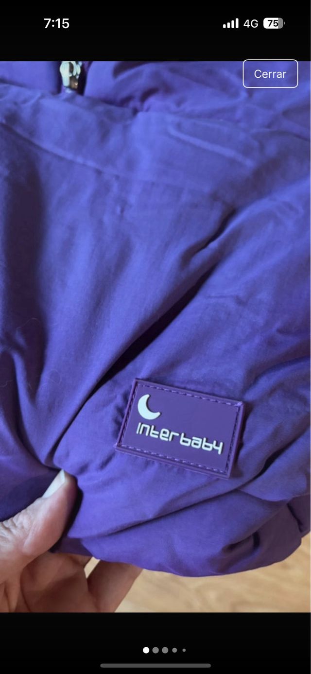 Saco polar silla universal Lila