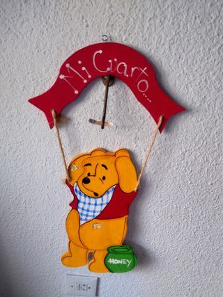 Cartel Winnie Pooh Habitación Infantil