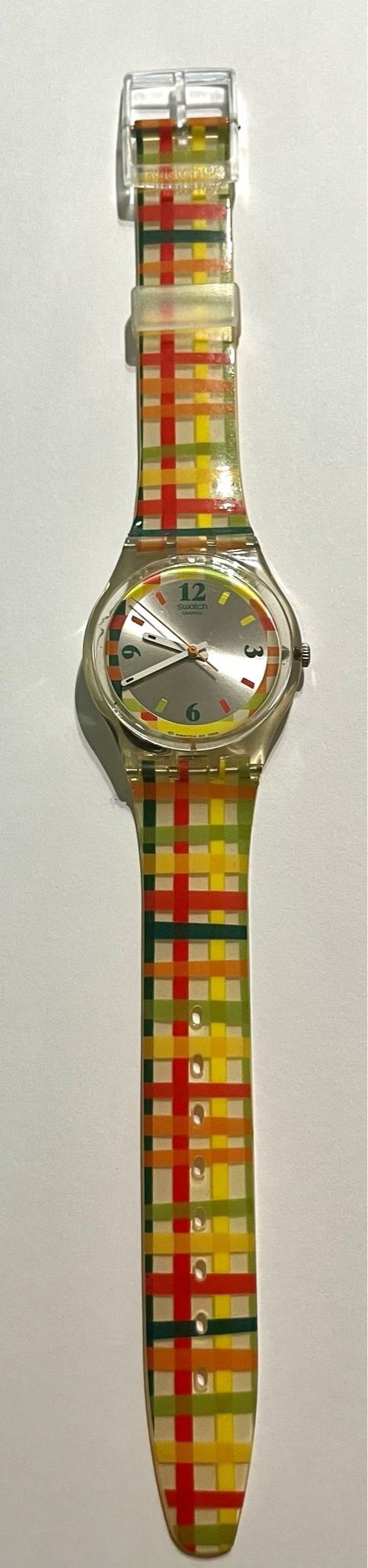 Swatch Tartan Mix GK372 (nuevo) 2000