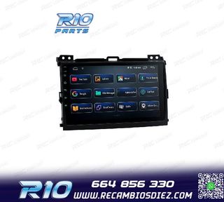 RADIO GPS ANDROID 12 PARA TOYOTA LAND CRUISER 02-09