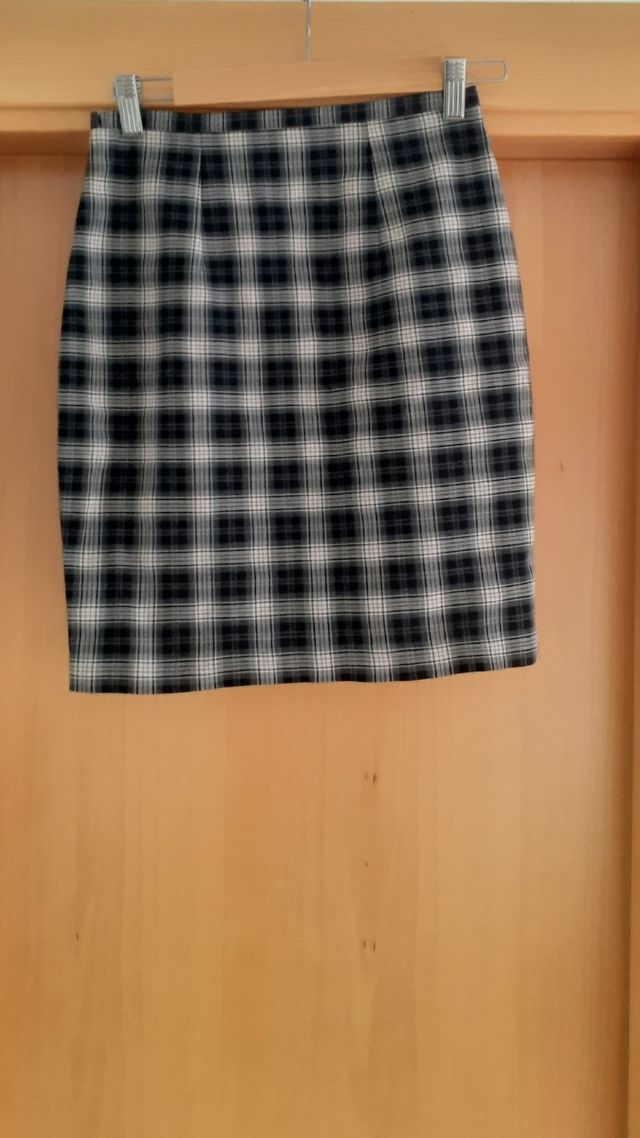 Falda cuadros tartán XS