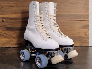 Pattini Vintage con Stivaletti 36 225 mm Artistico