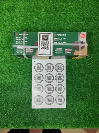 2 Baterías Parkside 20V 4Ah