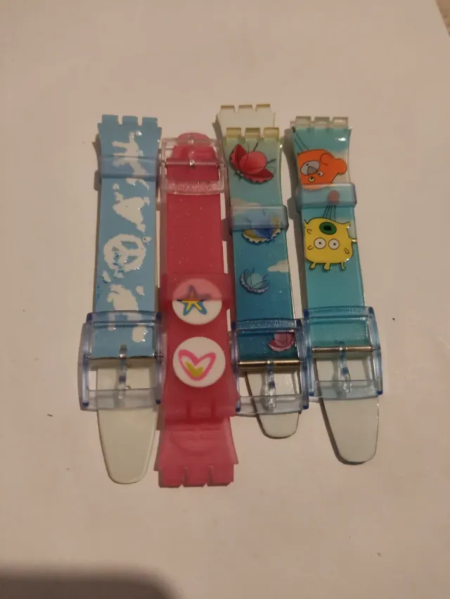 Correas Swatch de goma 17 mm.