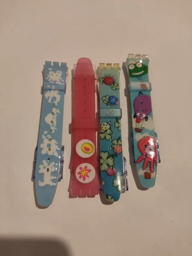 Correas Swatch de goma 17 mm.