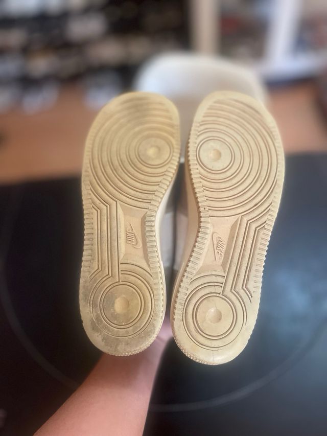 Nike Air Force 1 Gris y Blanco