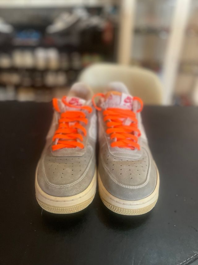 Nike Air Force 1 Gris y Blanco