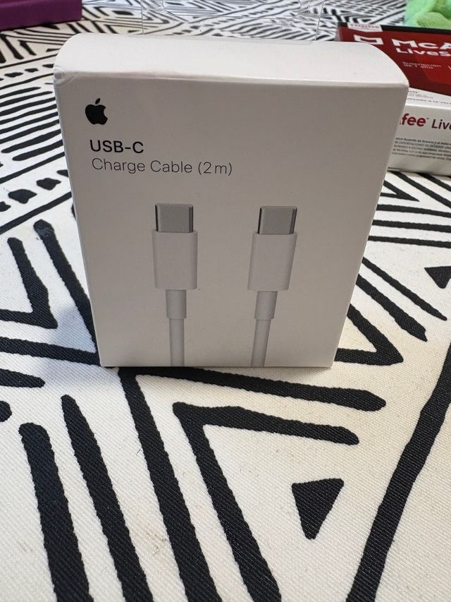 Cable USB-C a USB-C Apple 2m