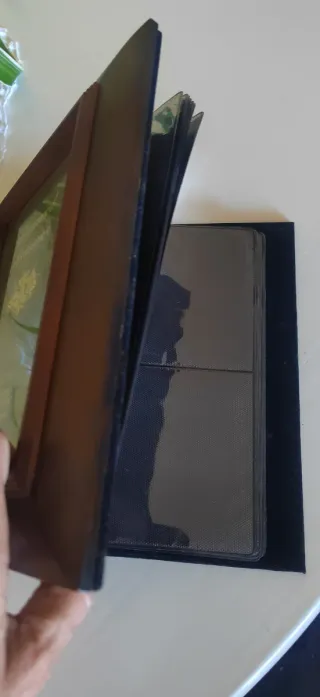 Album de fotos con portada madera