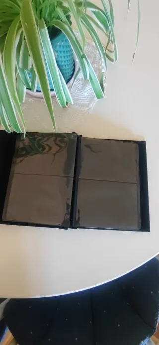 Album de fotos con portada madera