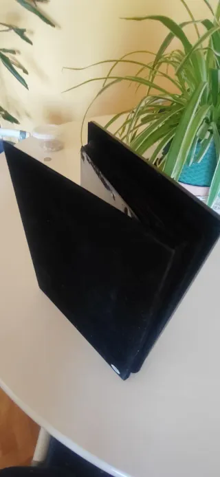 Album de fotos con portada madera