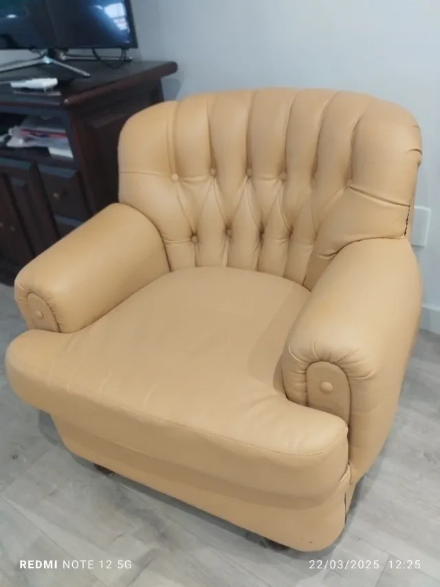 Sillon Vintage Beige