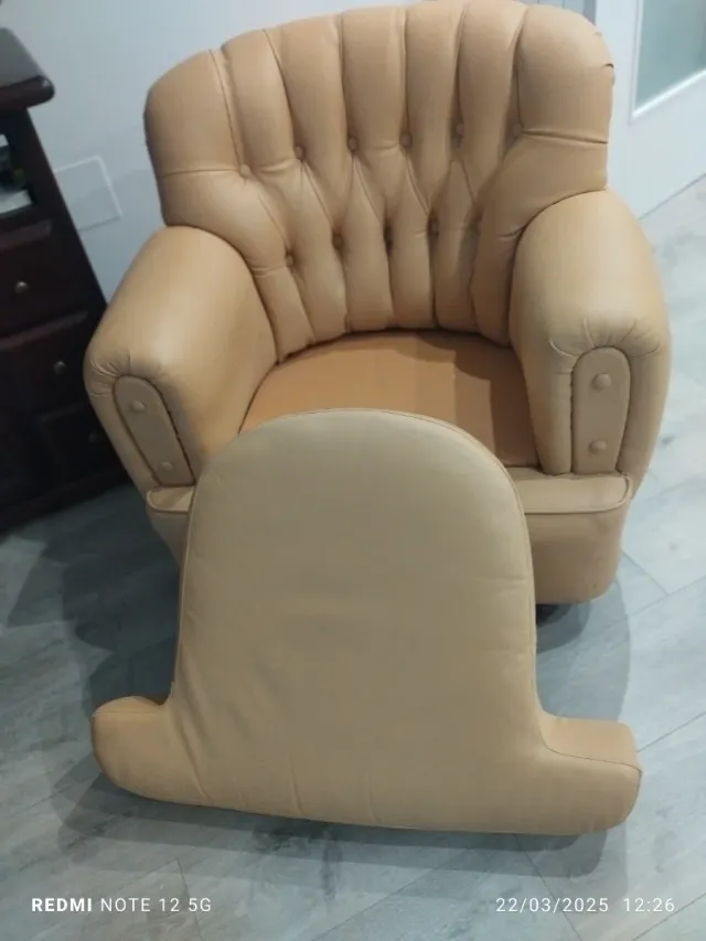 Sillon Vintage Beige