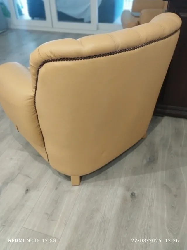 Sillon Vintage Beige