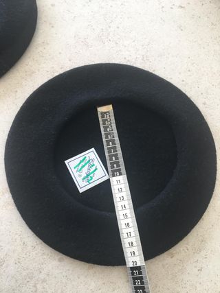 Lote 2 Txapelas Negras Elósegui