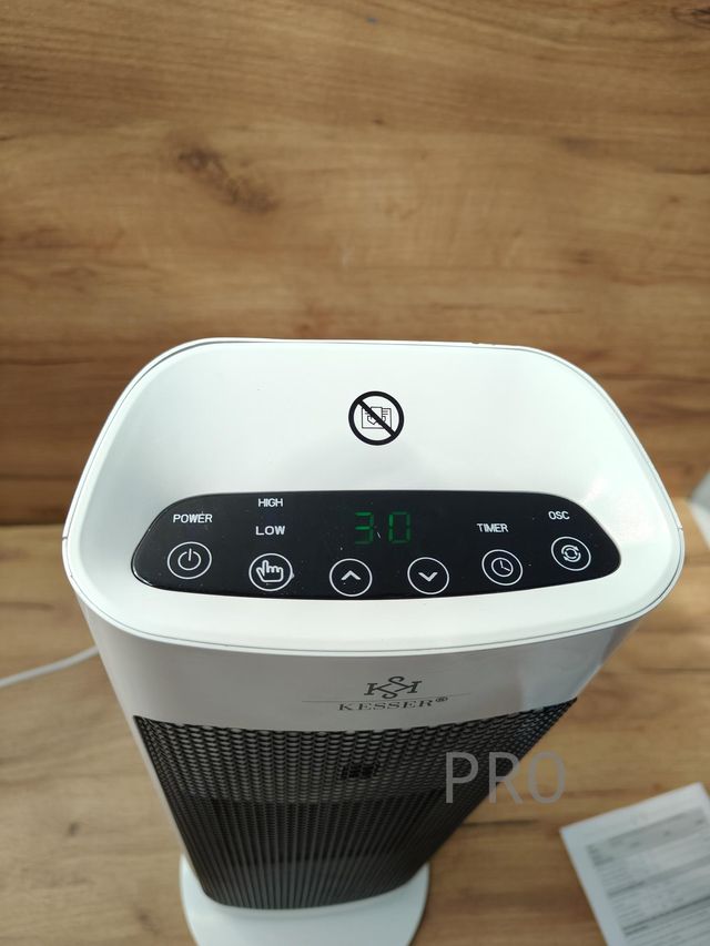 Riscaldatore con telecomando silenzioso - Kesser
