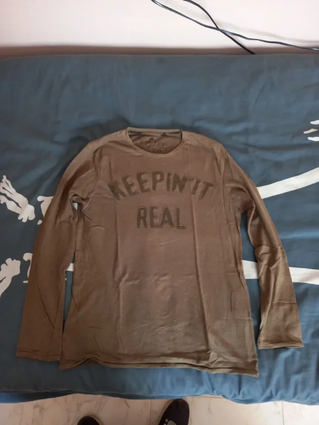 Camiseta verde KEEPINT' REAL