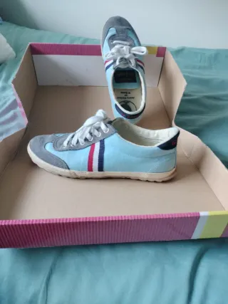 Zapatillas El Ganso Azul y Gris