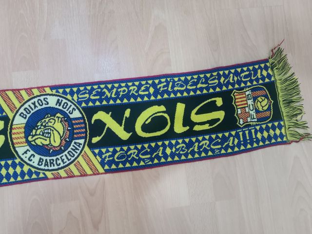 BUFANDA FC BARCELONA BOIXOS NOIS