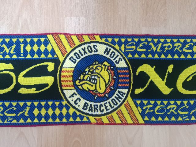 BUFANDA FC BARCELONA BOIXOS NOIS