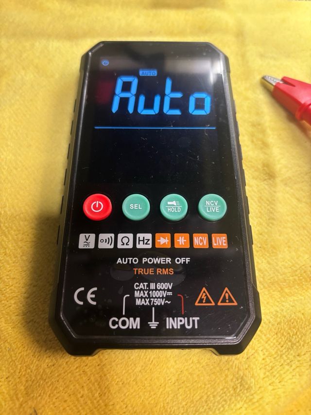 Tester Automático Multímetro Digital