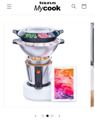 Robot Cocina Taurus Mycook 1 vez