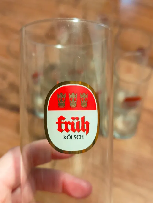 Lote 10 Vasos Cerveza Früh Kölsch