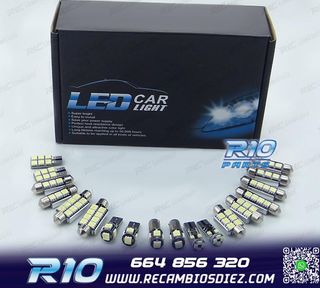KIT 12 BOMBILLAS LED INTERIOR PARA PORSCHE 911 997 CARRERA T