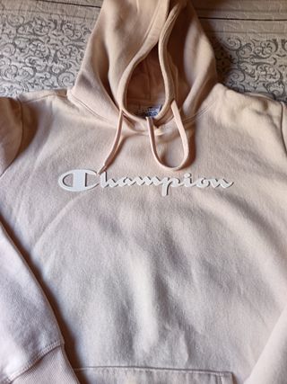 Sudadera Champion salmón claro chica