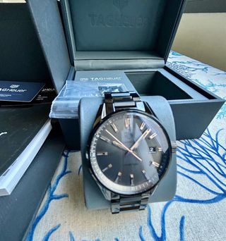 TAG Heuer Carrera Edición Especial Negra/Dorada