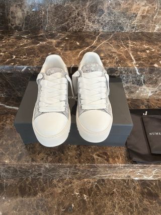 Numeris Atelier Zapatillas Gris/Blanco - Talla 42