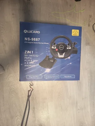 Volante ALUCARD NS-9887 270º Pedales