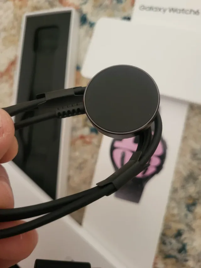 Custodia e caricabatterie per Samsung Watch 6