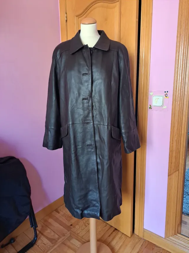 Abrigo de piel mujer