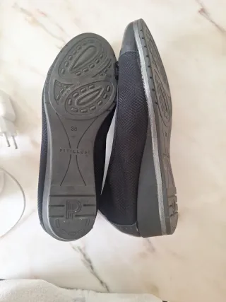 Zapatos Bailarinas Pitillos Negros