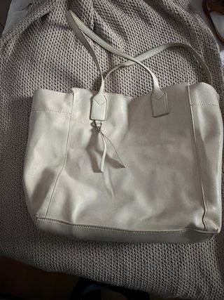 Bolso Zara Beige
