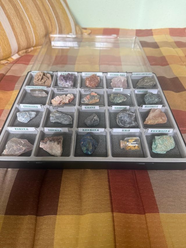 Colección de minerales