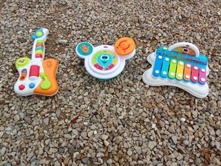 Set 3 Giocattoli Musicali Chicco