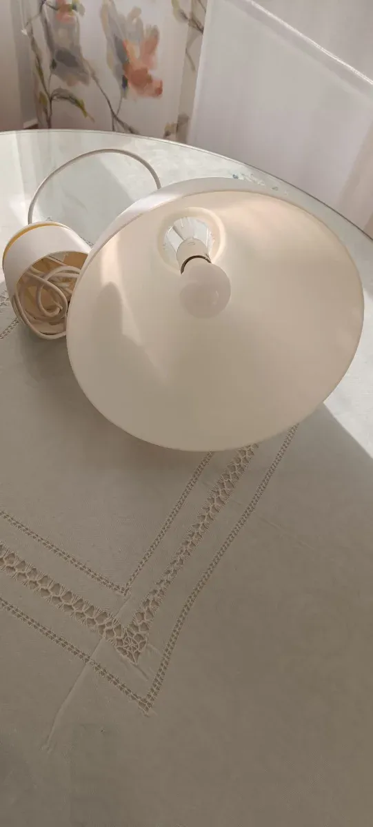 Lámpara colgante Ikea blanca
