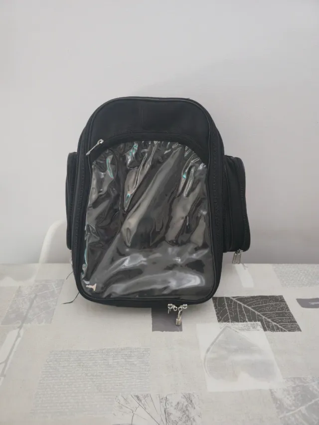 Mochila imantada para depósito de moto
