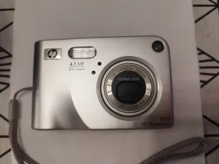 Cámara HP Photosmart R507 Plata