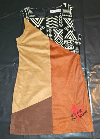 Vestido Desigual patchwork