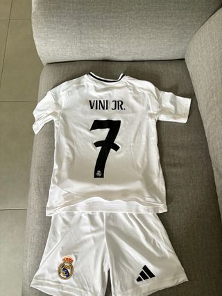 Equipación Real Madrid Adidas Blanca